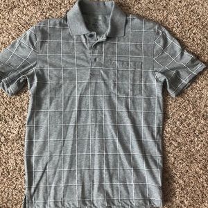 Men’s gray polo